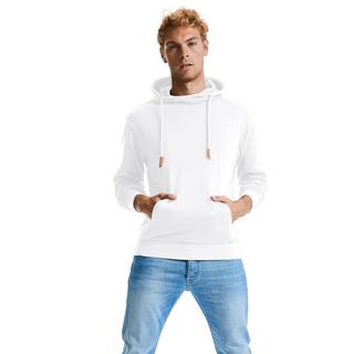 Russell  Pure Organic Sweatshirt à capuche à col haut 