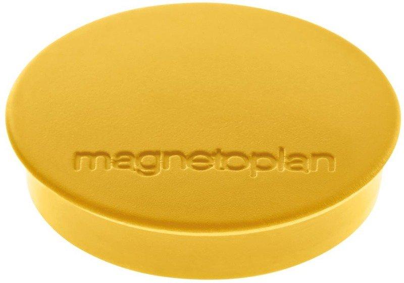 magnetoplan  MAGNETOPLAN Magnet Discofix Standard 30mm 1664202 gelb 10 Stk. 