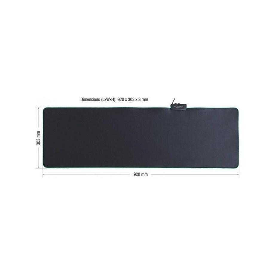 DeLock  12555 GAMING-MAUSMATTE (92X30CM) 