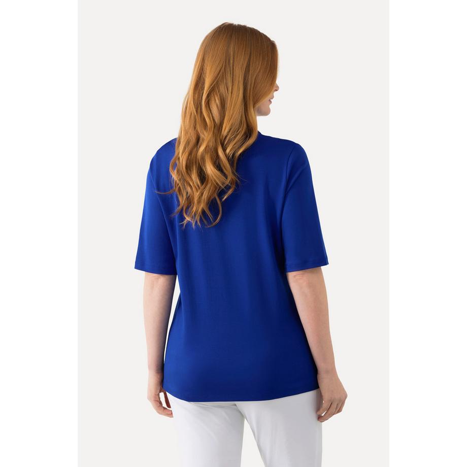 Ulla Popken Polo Linea A Collo Polo Mezza Manica  