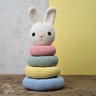 Hardicraft  Tour d'empilage lapin - Set au crochet 