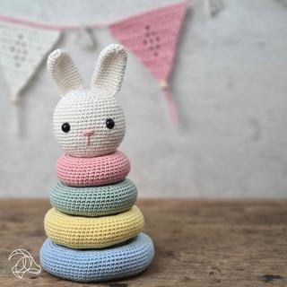 Hardicraft  Tour d'empilage lapin - Set au crochet 