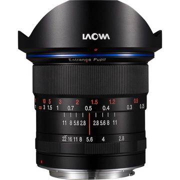 FESTBRENNWEITE LAOWA 12MM F/2.8 ZERO-D NIKON SCHWARZ