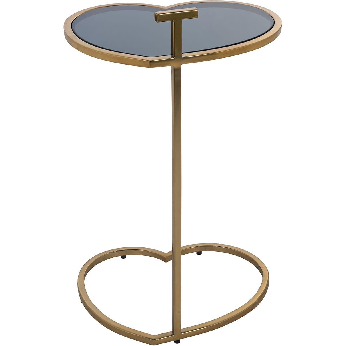 mutoni Table d'appoint Love heart  