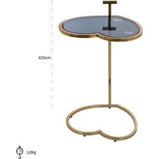 mutoni Table d'appoint Love heart  