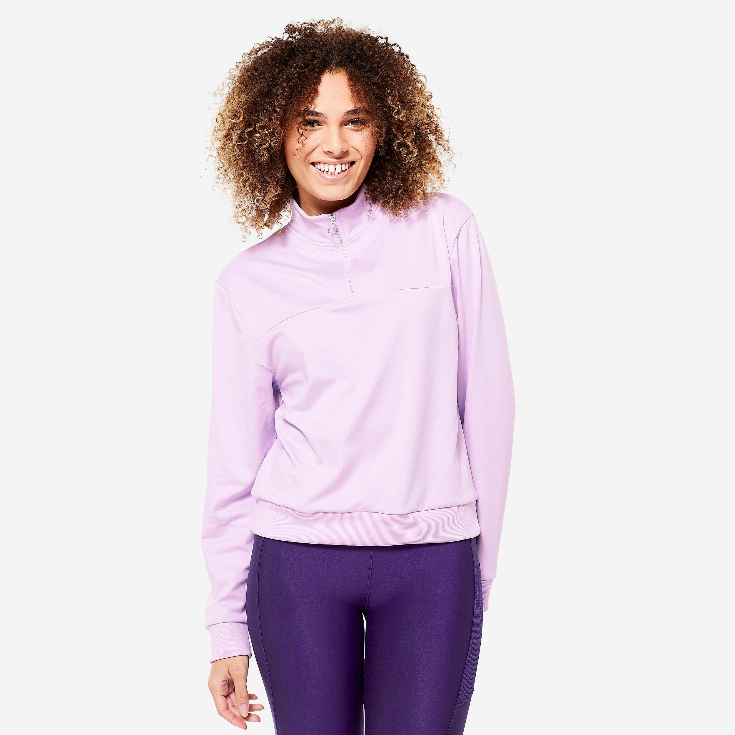 Image of Sweatshirt - Cardio Damen Gewittergrau 52/2XL