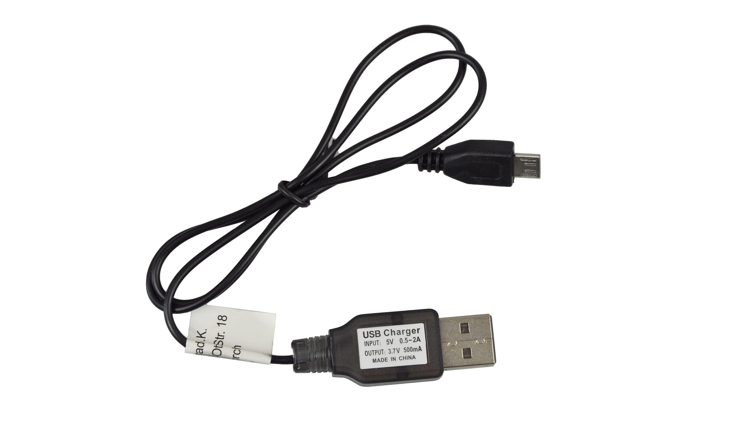 Image of Usb-ladekabel Afx4 Xp Rc-modellbau Ersatzteil & Zubehör Kabel Unisex Schwarz