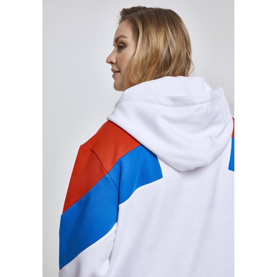 URBAN CLASSICS Oversized 3-Tone Block Hoodie  