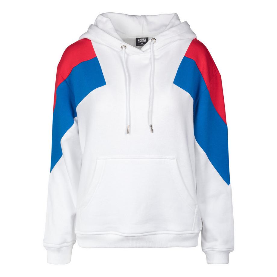URBAN CLASSICS Oversized 3-Tone Block Hoodie  