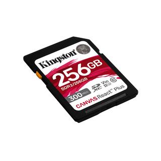 KINGSTON TECHNOLOGY  Kingston Technology 256GB Canvas React Plus SDXC UHS-II 300R/260W U3 V90 for Full HD/4K/8K 