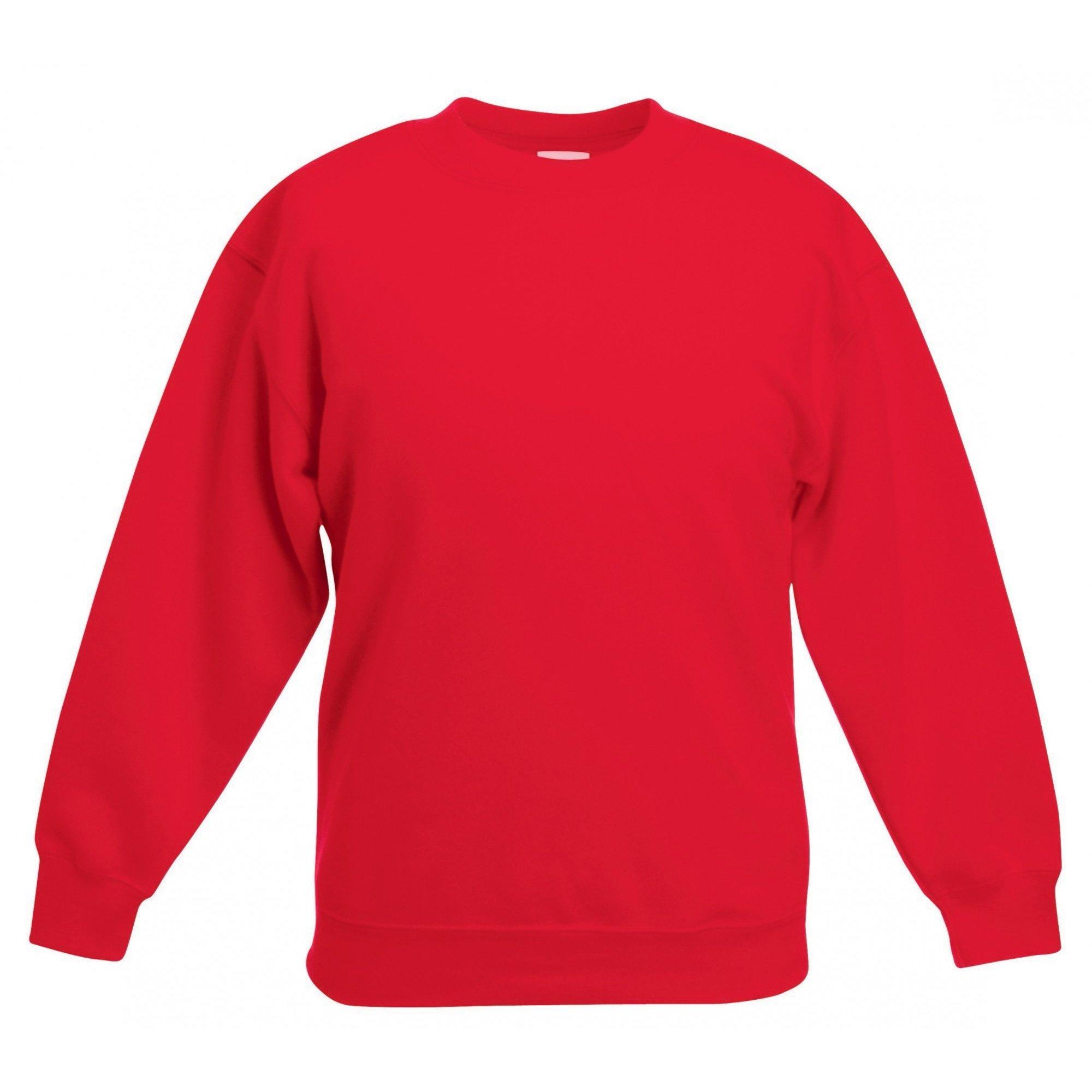 Image of Premium 7030 Sweatshirt Mädchen Rot Bunt 7-8A