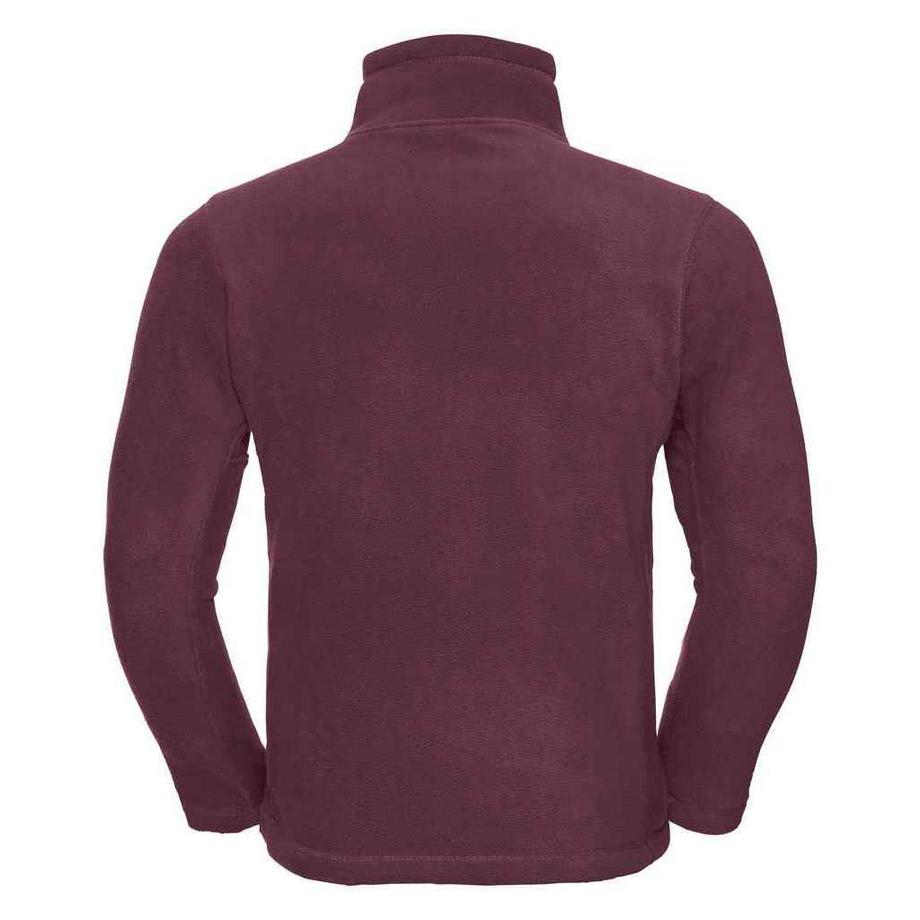 Russell Top in Pile con Cerniera Corta  