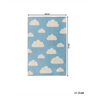 Beliani Tapis enfant en Coton Moderne GWALIJAR  