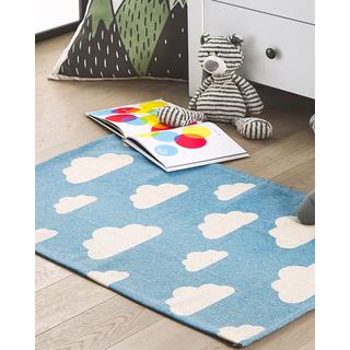 Beliani Tapis enfant en Coton Moderne GWALIJAR  