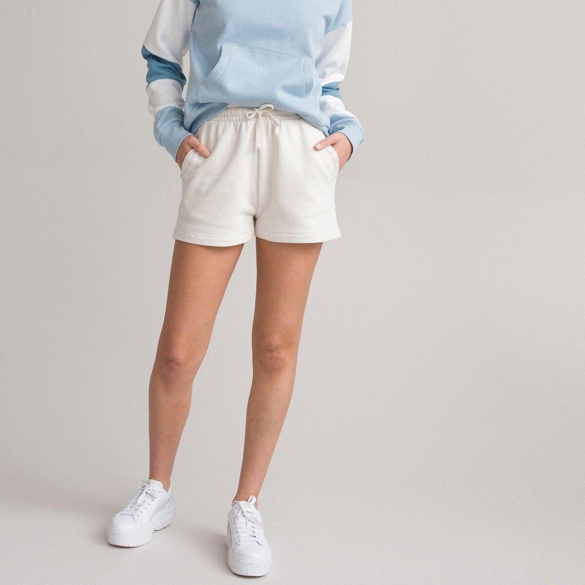 Image of 2er-pack Shorts Aus Sweatware Mädchen Blau 134/140