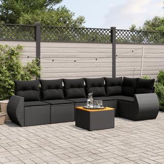 VidaXL Garten sofagarnitur poly-rattan  