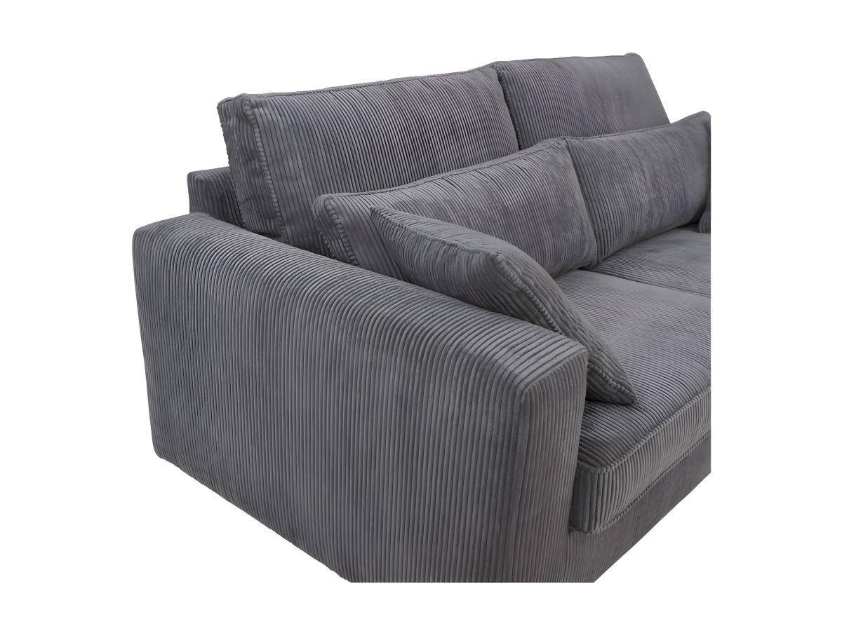 Vente-unique 3SitzerSofa Cord MONDOVI  