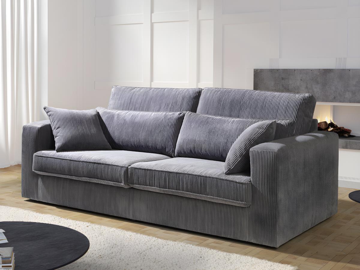 Vente-unique 3SitzerSofa Cord MONDOVI  