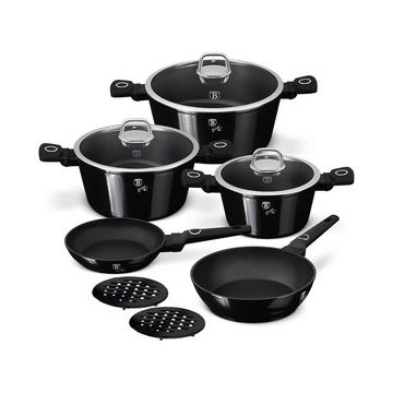 Kochgeschirr-Set 10-teiliges Black Vantage Collection