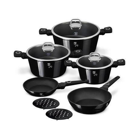 Berlinger Kochgeschirr-Set 10-teiliges Black Vantage Collection  