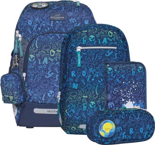Image of Schulrucksack Active Air Flx 6-teiliges Set Jungen Blau ONE SIZE