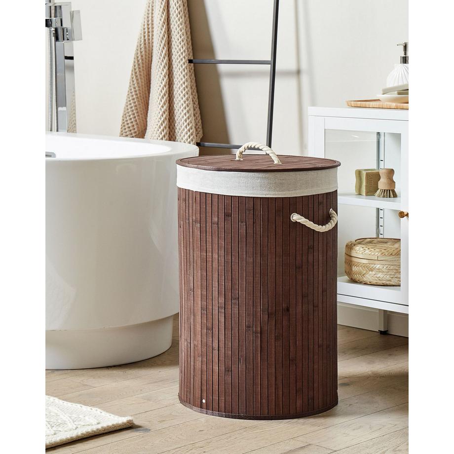 Beliani  Aufbewahrungskorb aus Bambusholz  SANNAR 