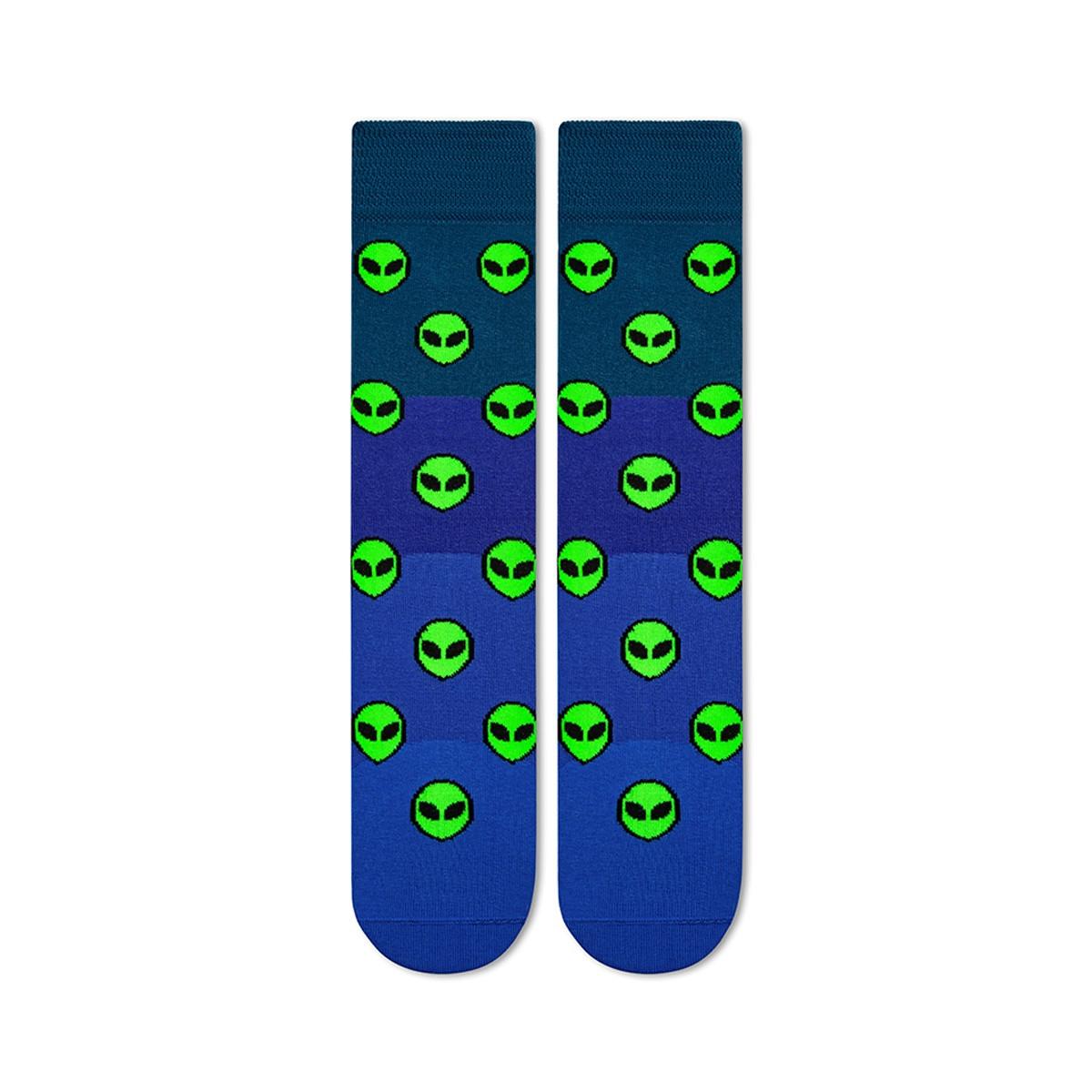 Zooksy Mix de Couleurs Chaussettes 4-Pack Motif Cosmique  