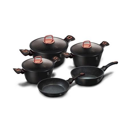 Berlinger Haus  Pfannen-Set 10-teilig Black Rose 