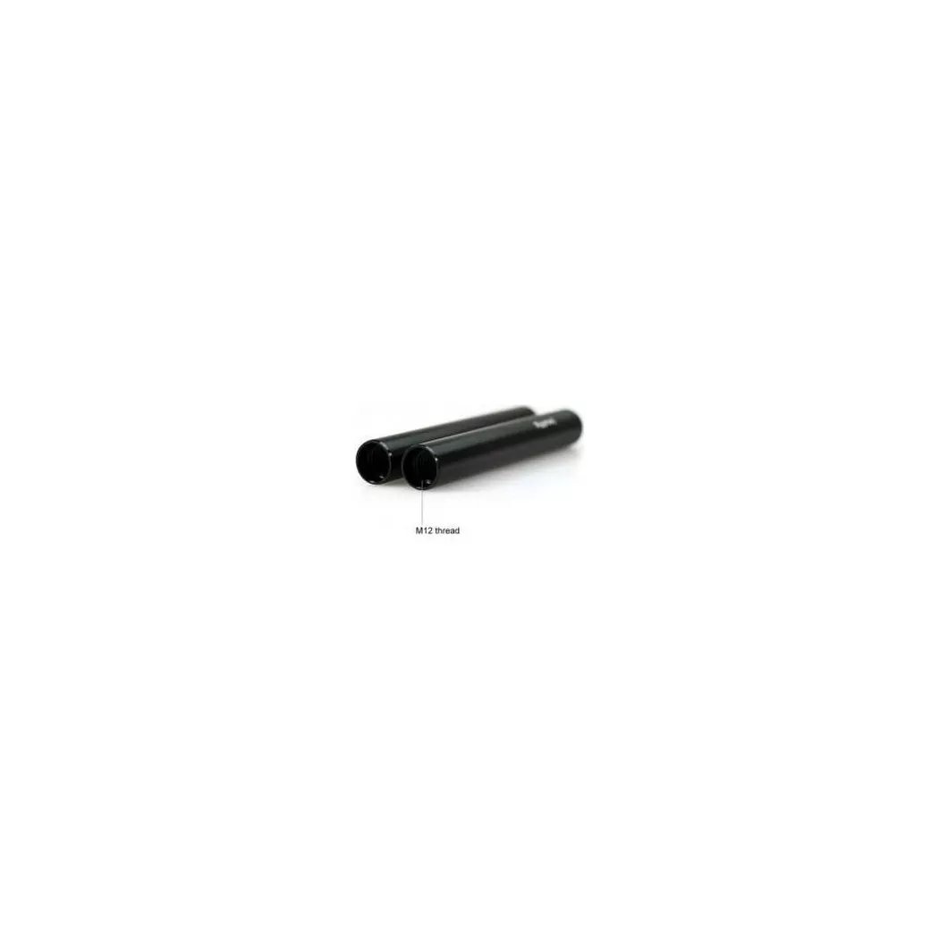 Varilla de aleación de aluminio SmallRig de 15mm, varilla de riel para cámara, 10/15/20cm, 4/6/8 pulgadas, juego de 2 uds para cámara DSLR con rosca hembra M12 1049