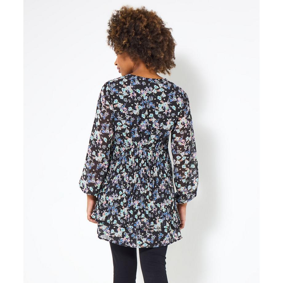 Joe Browns Mini-Kleid Plissierter Blumenstufenrock  