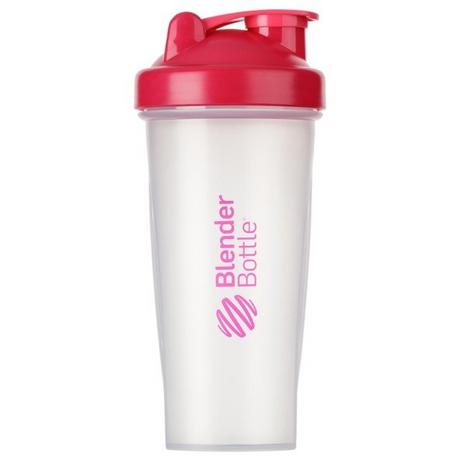 Blender Bottle  28oz / 820ml BlenderBottle Classic Clear, Pink 