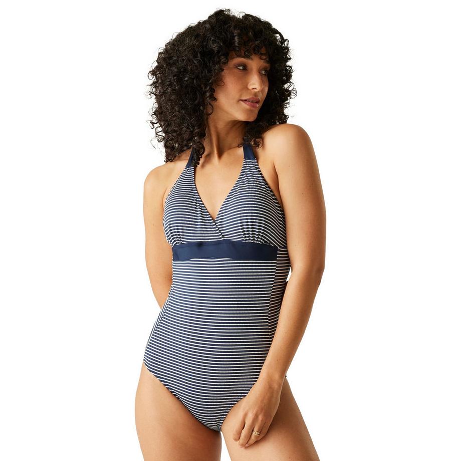 Regatta Flavia II Maillot de Bain Rayé à Col Halter  