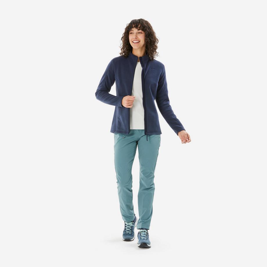 QUECHUA MH 500 Veste polaire à fermeture éclair intégrale  