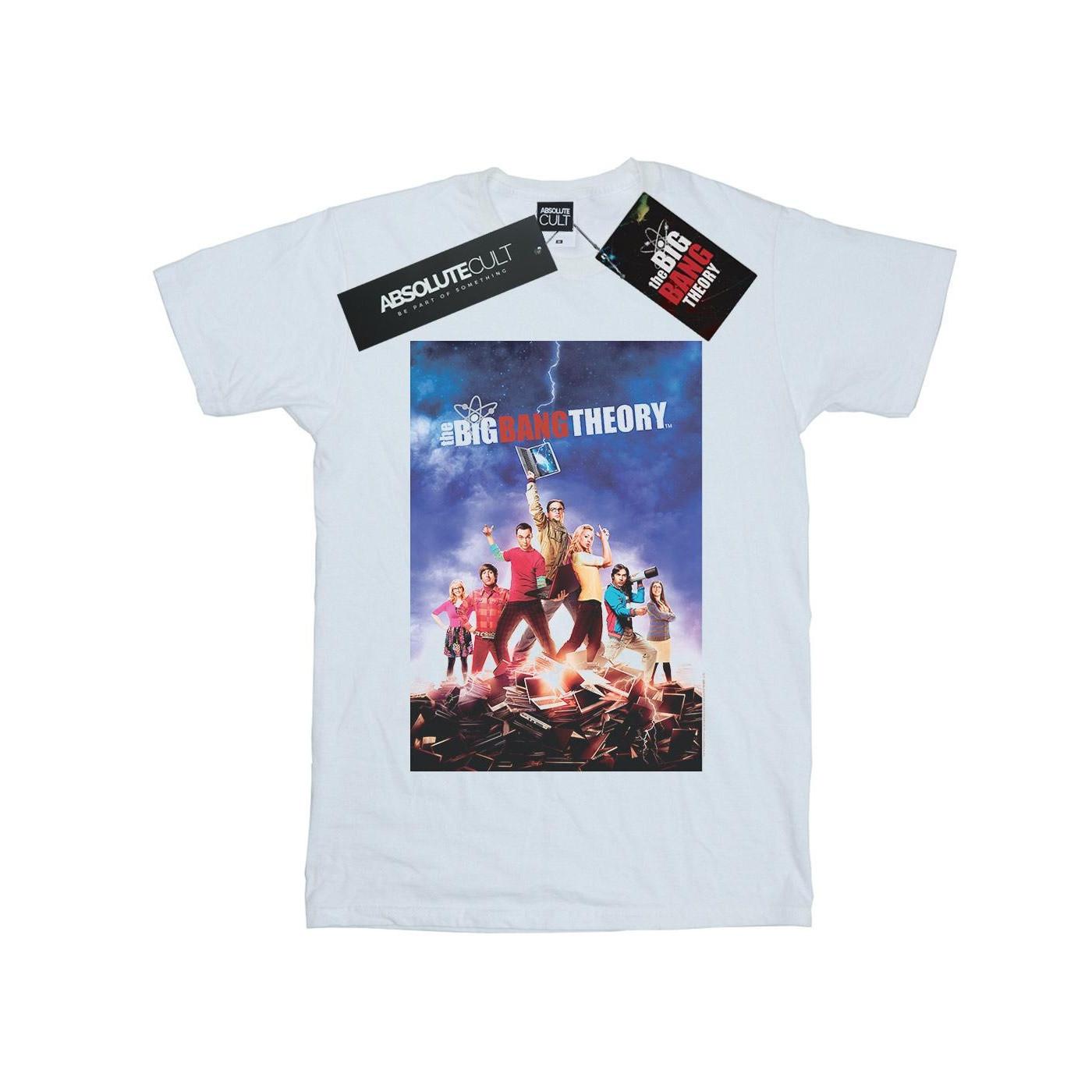 Image of Character Poster Tshirt Herren Weiss M