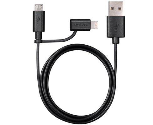 VARTA  57943101401 câble USB 1 m USB A Micro-USB B/Lightning Noir 