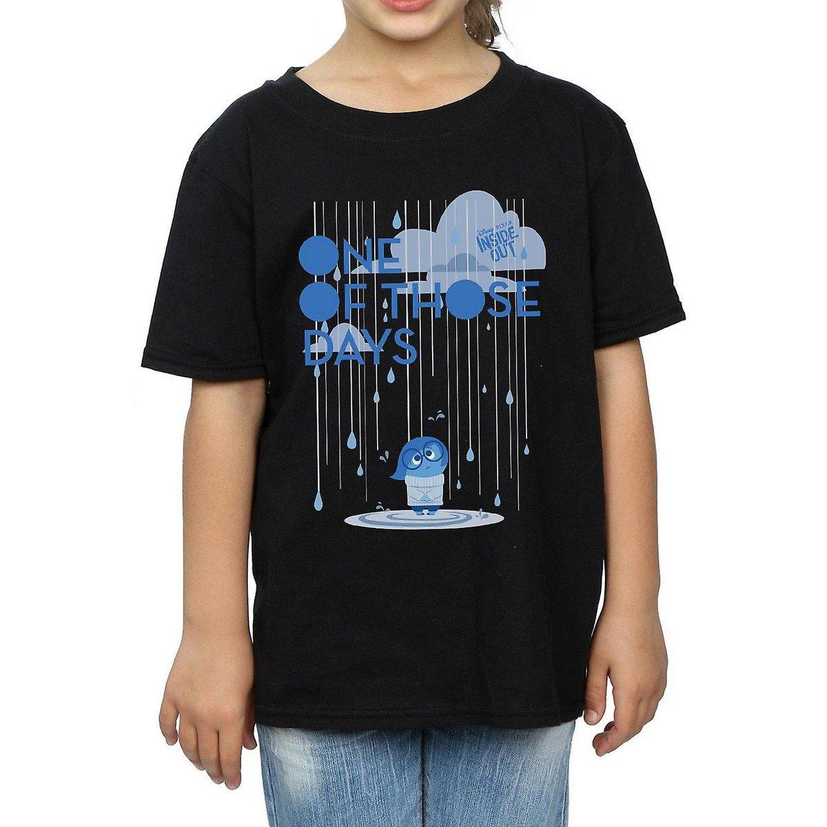 Image of One Of Those Days Tshirt Mädchen Schwarz 128