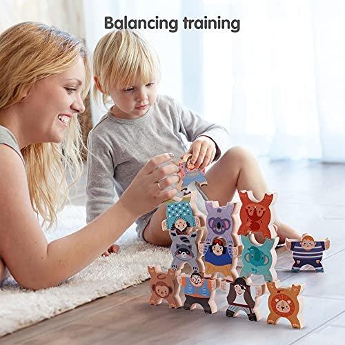 Activity-board  Balance Blocks Kids Stacking High Building Blocks Toy Parent Kids Interactive Learning Toy 