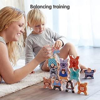 Activity-board  Balance Blocks Kids Stacking High Building Blocks Toy Parent Kids Interactive Learning Toy 