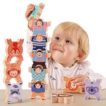 Balance Blocks Kids Stacking High Building Blocks Toy Parent Kids Interactive Learning Toy