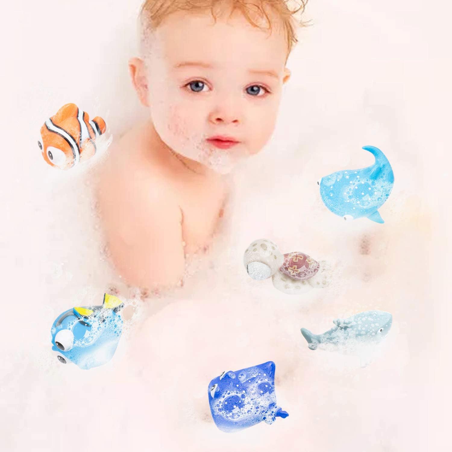 Activity-board  Kinder Badespielzeug, schwimmendes Wasserspielzeug Kindergeschenk, Meer Badespielzeug Sandspielzeug 