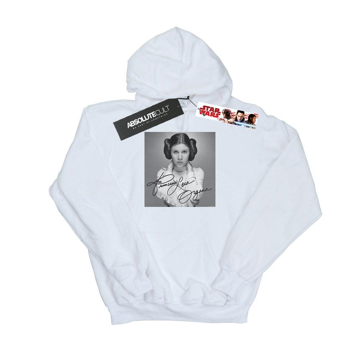 Image of Princess Leia Organa Kapuzenpullover Damen Weiss S
