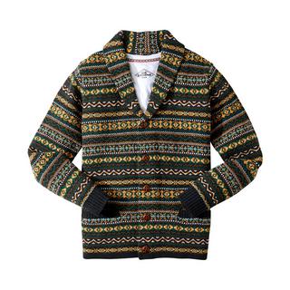 Joe Browns Cardigan Collo Sciarpa Fair Isle  
