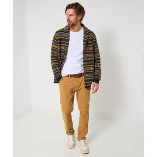 Joe Browns Cardigan Collo Sciarpa Fair Isle  