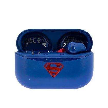 OTL  OTL Technologies DC Comics Superman Kopfhörer Kabellos im Ohr AnrufeMusik Bluetooth Blau 