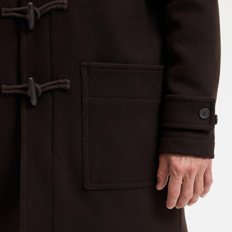 La Redoute Collections Dufflecoat mit Kapuze  