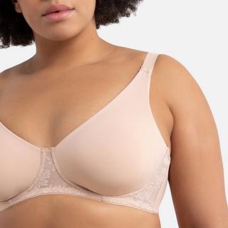 La Redoute Collections  Soutien-gorge minimiseur microfibre et dentelle 