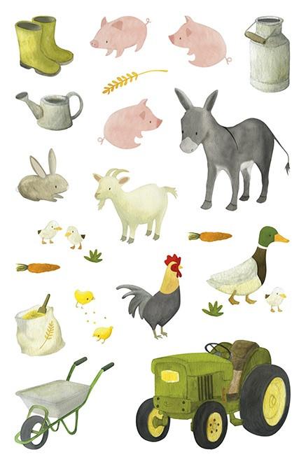 Image of AE020O Aufkleber für Kinder Multicolor