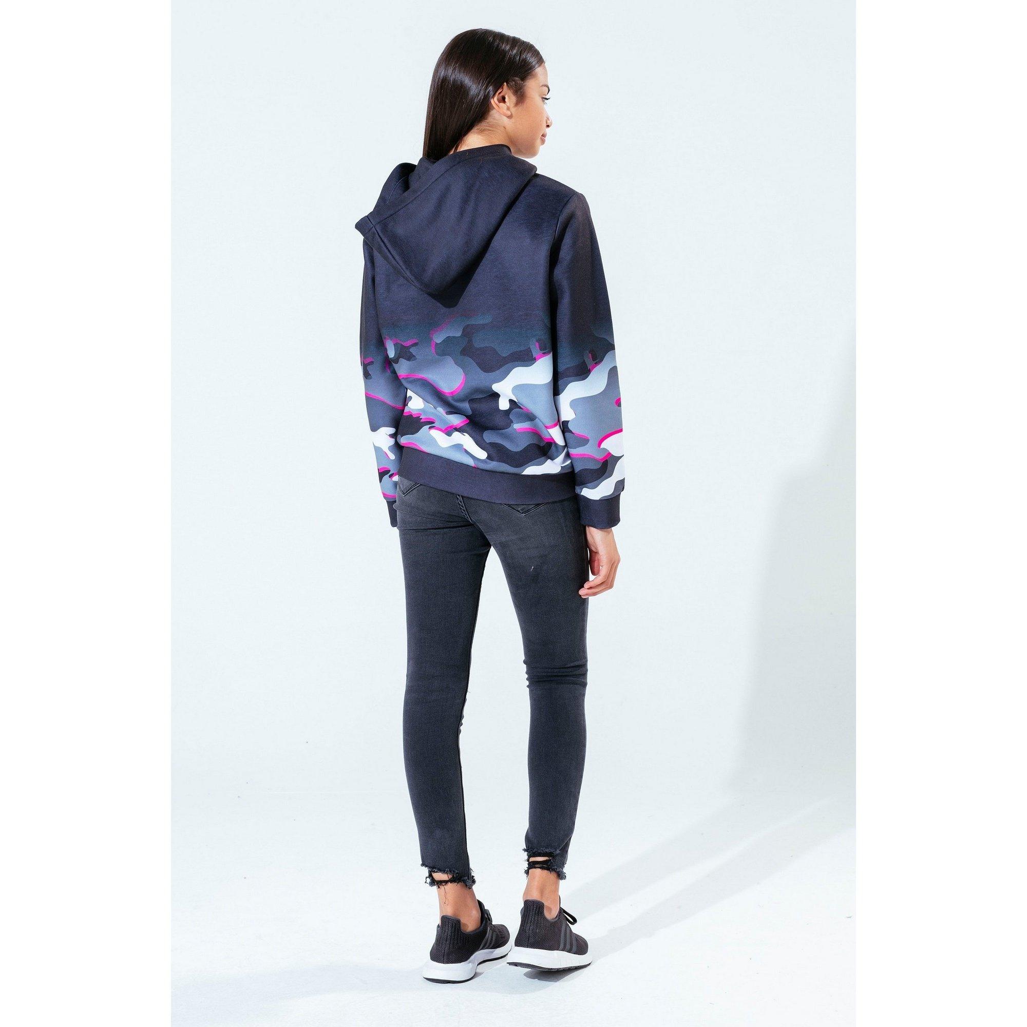 hype  Pink Line Kapuzenpullover 
