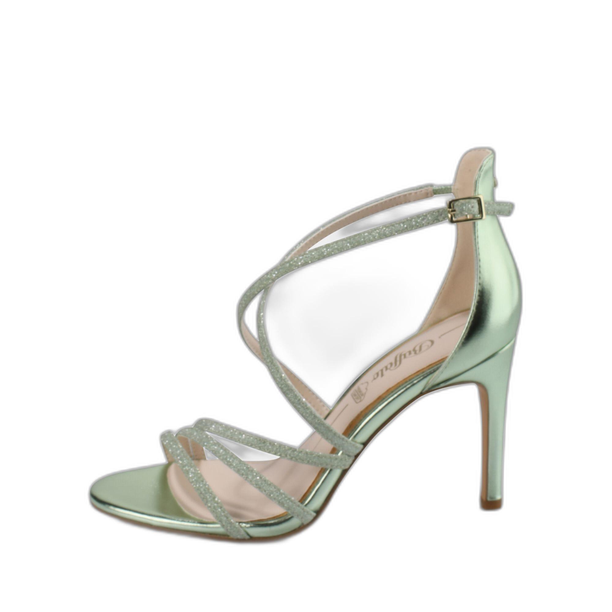 Image of Sandalen Mit Glitzerabsatz Aus Veganem Nappa Damen Makai 2 Damen 40