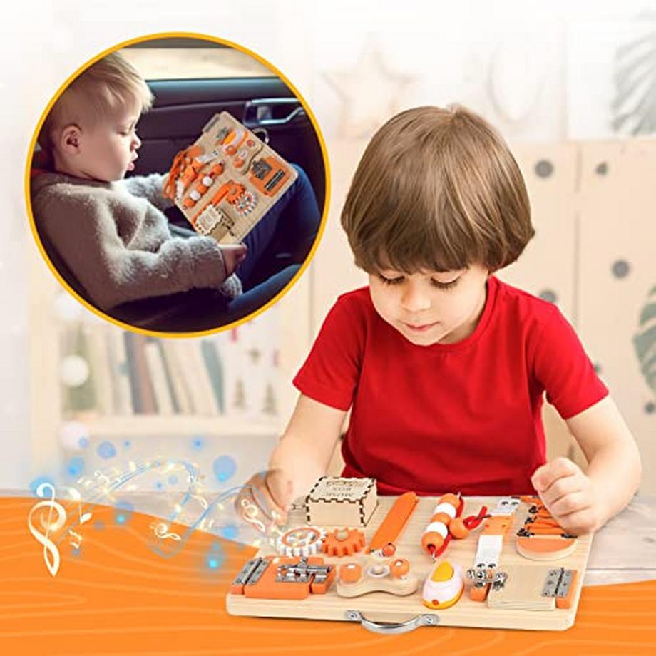 Activity-board  Motor Skills Board - Activity Board Spielzeug Busy Board Motor Skills Spielzeug Sensory Toy 